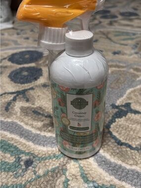 Scentsy Counter Clean Spray - Teal & Coral Label